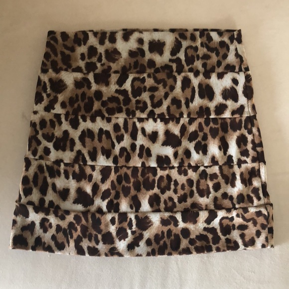 A’Gaci | leopard print mini skirt - Picture 3 of 8
